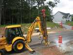 EEI CanAm Excavator Hydraulic Rock Drill at Work (106_0615)